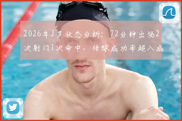 2026年J罗状态分析：72分钟出场2次射门1次命中，传球成功率超八成展现实力