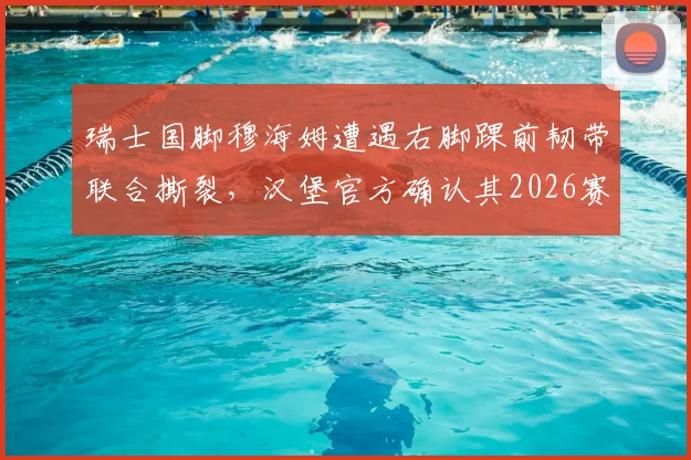 瑞士国脚穆海姆遭遇右脚踝前韧带联合撕裂，汉堡官方确认其2026赛季报销，伤情解析与球队影响全览